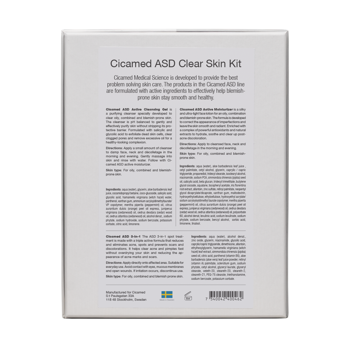 ASD Clear Skin Kit